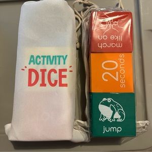 Activity Dice Foam Blocks